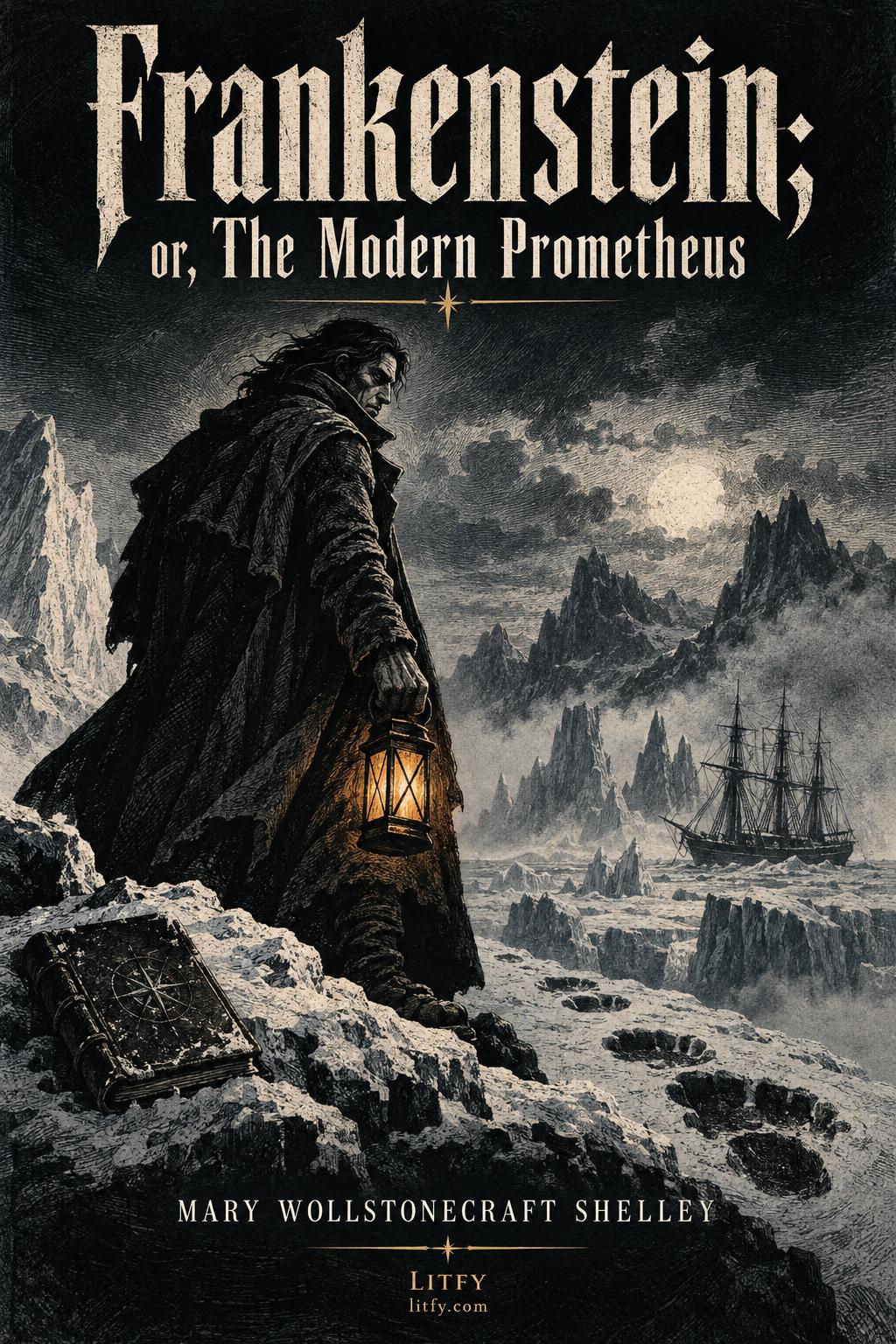 Cover of Frankenstein; or, The Modern Prometheus