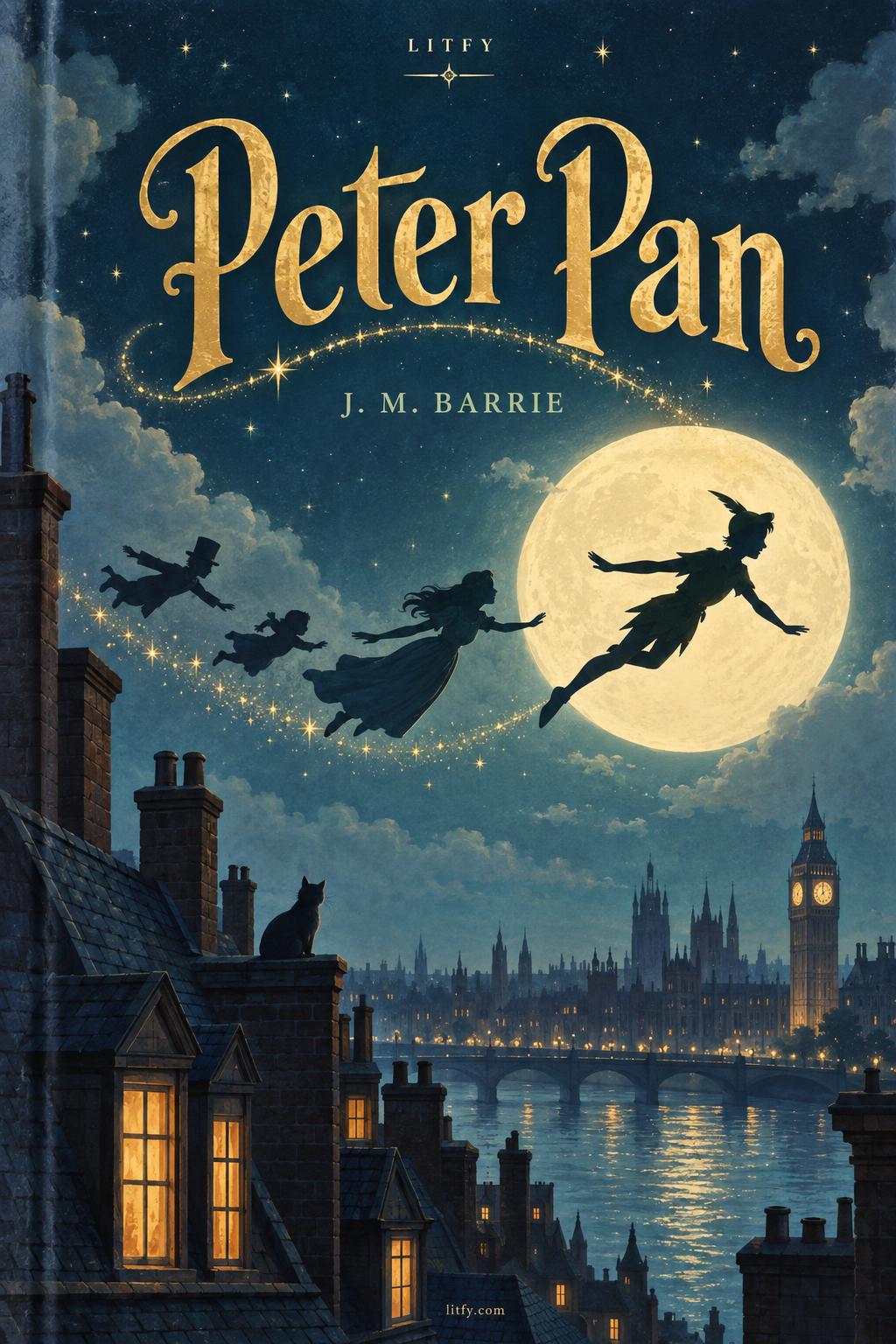 Litfy cover for Peter Pan