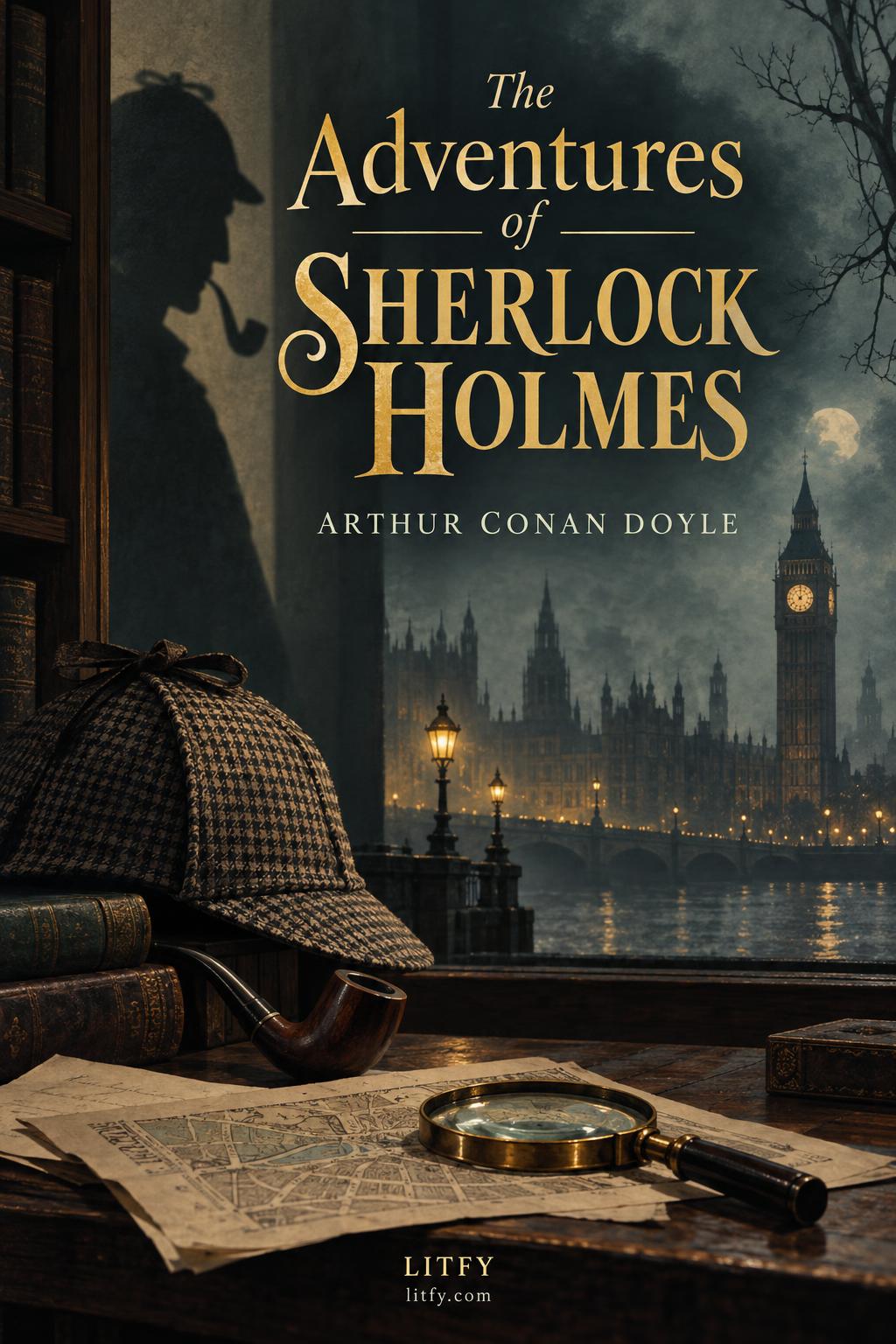 Cover of The Adventures of Sherlock Holmes