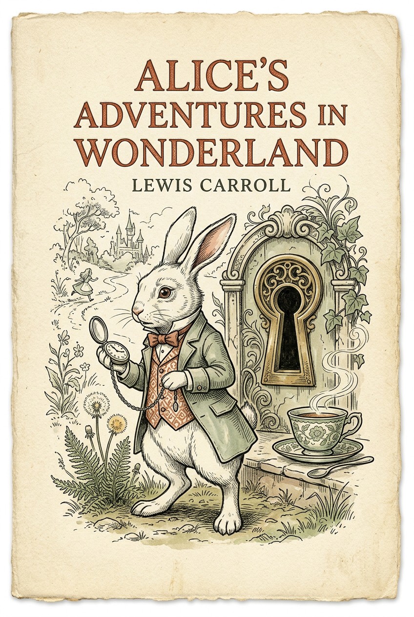 Cover of Alice's Adventures in Wonderland
