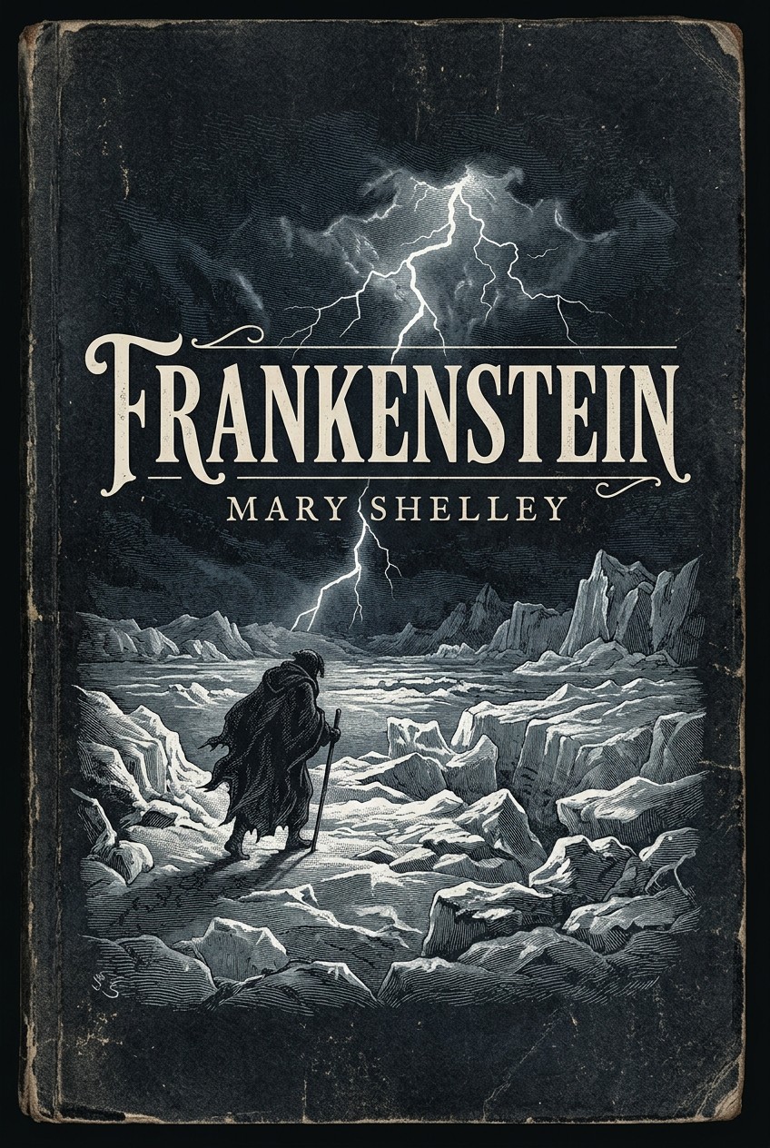 Cover of Frankenstein; or, The Modern Prometheus